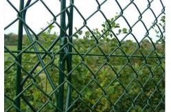 China 75mm Chain Link Mesh Fencing Hot Dipped Galvanized Pvc Coated supplier