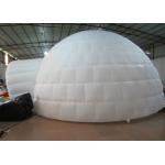 Digital Printing Trading Blow Up Dome Ten , Customized Inflatable Igloo Tent for sale
