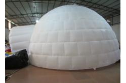 China Digital Printing Trading Blow Up Dome Ten , Customized Inflatable Igloo Tent supplier