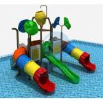 Aqua Park Water Playground Slides LLEPE Small Commercial Water Slide Customized for sale