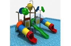 China Aqua Park Water Playground Slides LLEPE Small Commercial Water Slide Customized supplier