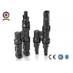 CE Approved 1000V 2 In 1 Solar Panel IP67 T Branch Connector for sale