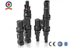 China CE Approved 1000V 2 In 1 Solar Panel IP67 T Branch Connector supplier