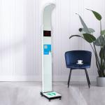 Medical Ultrasonic Height And Weight Machine 240v Physical Examination LED Display for sale