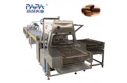 China Chocolate Enrobing Enrober Machine With Factory Price For Biscuit supplier