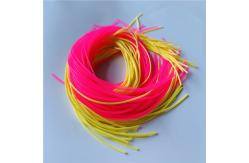 China Diameter 1mm Heat Resistant Silicone Rubber String High Tensile Strength supplier