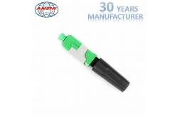 China Single Mode FTTH SC APC Optical Fiber Adapter supplier