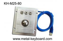 China Waterproof Industrial Pointing Device Rugged Laser Module Trackball No Noisy Operation supplier