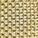 Decorative Stainless Steel Bronze Metal Mesh For Architectural Furniture Cabinet for sale
