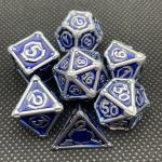 Customized Metal Multi - Face Dice Dnd Rpg Coc Desktop Game Portable
