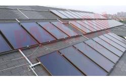 China Flat Plate Solar Collector Solar Water Heater Super September Rock Wool Insulation supplier