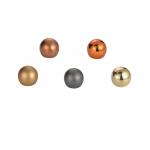 Ball Shaped Zamac Bottle Cap For Niche Perfume Brand for sale