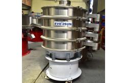 China Automatic Stainless Steel Flared Vibrating Sieve Machine Powder Liquid Sifter supplier