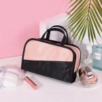 Personalised Portable Makeup Bag Waterproof PU Cosmetic Tote Bag for sale