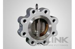 China Lugged Wafer Double-door Check Valve, Cast Steel Dual-plate, DN50 - DN1200 supplier