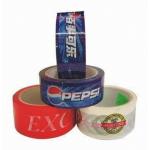 Low Noise Printed Packaging Tape Pressure Sensitive High Adhesive