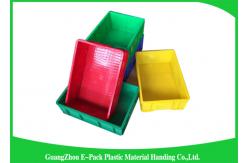 China Logistics Packaging Plastic Storage Trays Recycle Stackable  For Warehousing supplier