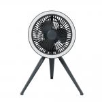 Outdoor Adjustable Camping Tent Fan With LED Lights Remote Control for sale