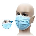 Non - Woven Disposable Medical Surgical Mask 3 Layer Ear Hook Activated Carbon