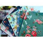 12OZ Transparent PVC Coated Cotton Canvas / Printed With PVC Fabric For Bags