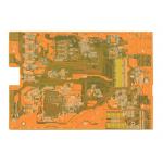 Yellow Pcb Board Security NVR Motherboard HDI High Density Interconnector PCB for sale