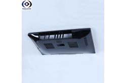 China Gloss Surface Black ABS Injection Molding Components For Computer Back Shell supplier