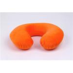 Soft Traveling Memory Foam Contour Pillow U - Shape With Velboa Fabric