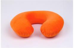 China Soft Traveling Memory Foam Contour Pillow U - Shape With Velboa Fabric supplier