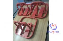 China OEM ODM Car Parking Stopper Private Space Barriers With Manual Locks supplier