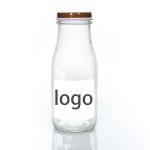 Bpa Free 25Oz 32Oz Pasterurization Juice Milk Delivery Glass Bottle With Metal Lid