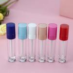 6ml Empty Lip Gloss Tube Transparent White Lipgloss Plastic for sale