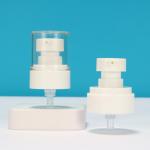 18/410 20/410 Airless Plastic Lotion Pump Lotion Pump Dispenser With Transparent Cap for sale