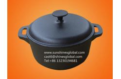China Cast Iron Legged Bake Pot/Cast Iron Casserole &Dutch Oven/Chinese Wok supplier