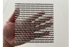 China Customized Decorative Metal Mesh Crimped Architectural Woven Metal Mesh supplier