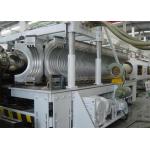 Twin Screw Corrugated Pvc Pipe Making Machine / Extruder stable running for sale