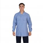 CN88/12 FR Work Shirt 7.5oz Twill Long Sleeve Button Up Uniform Shirt NFPA2112 for sale