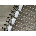 1.2mm Dia Chain Link Spiral Mesh Belt For Bread Cooling Machine for sale