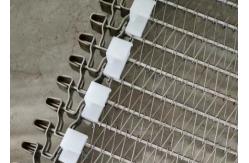 China 1.2mm Dia Chain Link Spiral Mesh Belt For Bread Cooling Machine supplier
