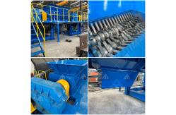 China 440V 415V Garment Shredder Waste Fabric Shredder Machine Customized supplier