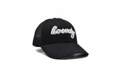 China 58CM Adult Trucker Cap 6 Panels Cotton Twill Mesh Adjustable Custom Logo supplier