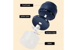 China 360 Degree Cutting Portable Electric Mixer Electric Garlic Press With Six Blade supplier
