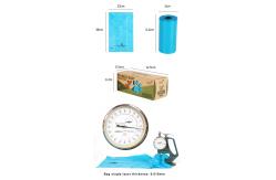 China Biodegradable Compostable Roll Dog Poop Bags with Custom Gravure Printed Logo supplier