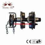 3M 0.5T Hand Chain Geared Girder Lifting Beam Trolley Galvanized for sale