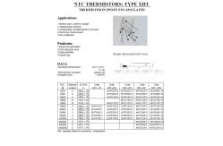 China MF52 Epoxy NTC Thermistor 30K Carbon Film Resistor Non Inductive Resistance supplier