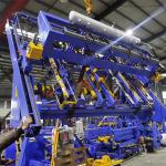 Auto Stacking Euro Block Pallet Nailer Machine for sale