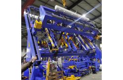 China Auto Stacking Euro Block Pallet Nailer Machine supplier