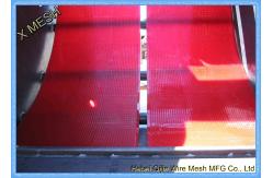China 25mm Mining Screen Mesh , Polyurethane Screen Mesh Yellow Fit Coal Industrial supplier