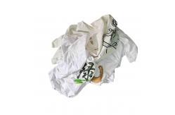 China 2kg/bale White T Shirt Rags supplier