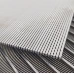 Slotted Stainless Steel Wedge Wire Screen Filter Panel for sale