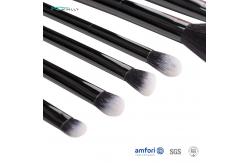 China 100% Synthetic Hair Travel Makeup Brush Set With Metal Handle supplier
